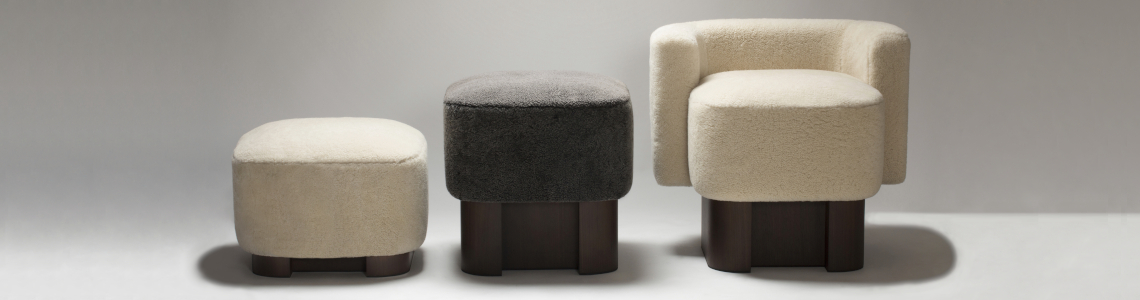 Luxury Leather Stool and  Coffee Tables | Giobagnara Il Prato Venezia