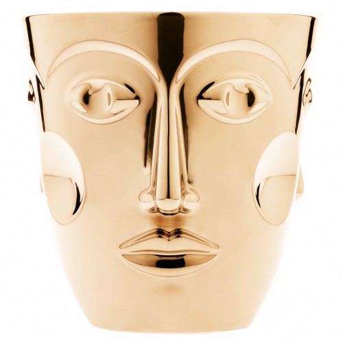 Champagne bucket in thin porcelain and precious metals - Champagne Bucket Oro| Giobagnara Il Prato Venezia