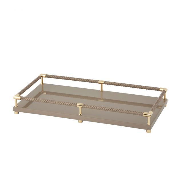 Lacquer rectangular tray - thea | Giobagnara