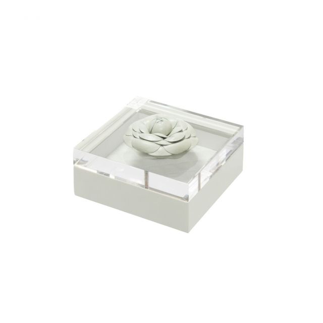 Diamonds square box - Fleur | Giobagnara