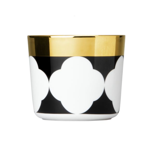 Champagne cup in porcelain and precious metal - Fashion Pepita | GioBagnara Venezia