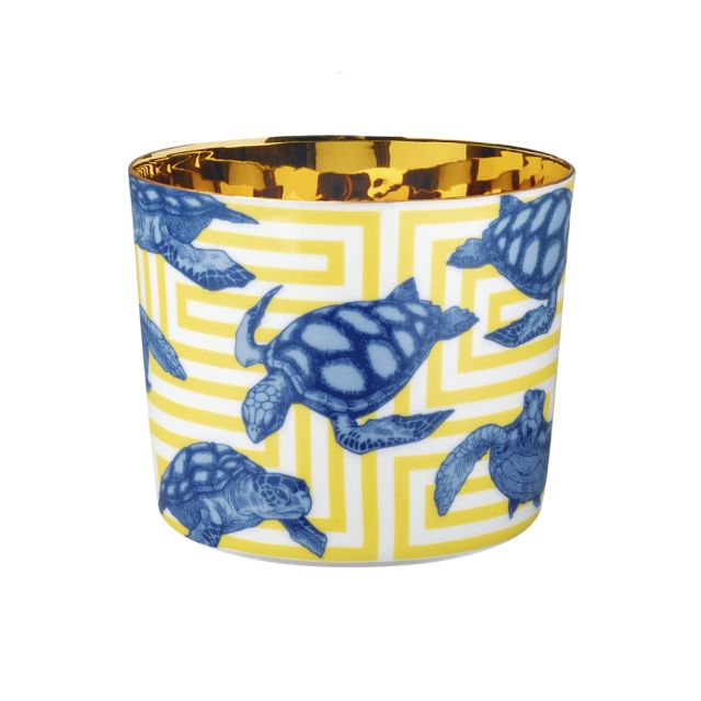 Champagne cup in porcelain and precious metal - Fashion Pepita | GioBagnara Venezia