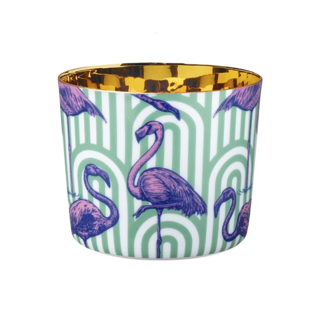 Champagne cup in porcelain and precious metal - Fashion Pepita | GioBagnara Venezia