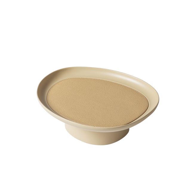 MARIS CAST ALUMINUM RAISED TRAY ROUND - GIOBAGNARA X KELLY WEARSTLER