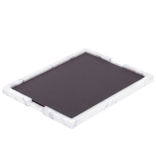 Marble tray with removable leather pad - Ettore | GioBagnara Venezia