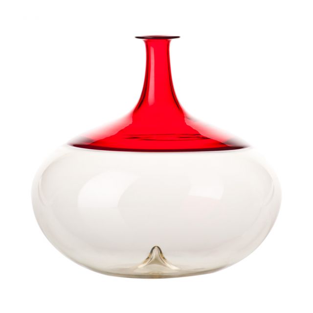 Bolle Vase - Straw Red