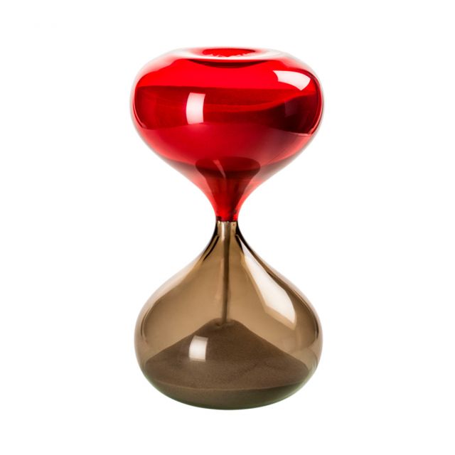 Hourglass - Taupe Red