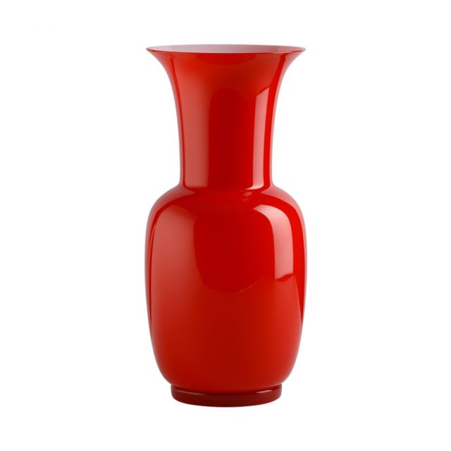 Opalino Vase - Red