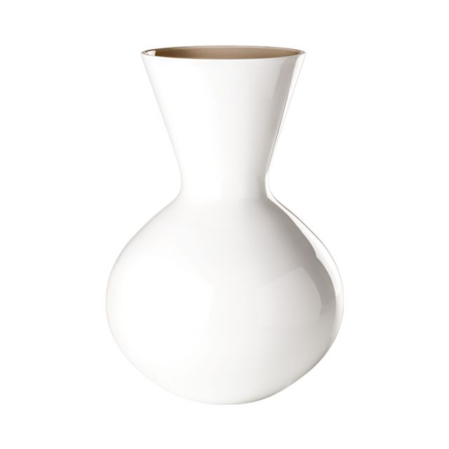 Vase Idria - White Milk Grey