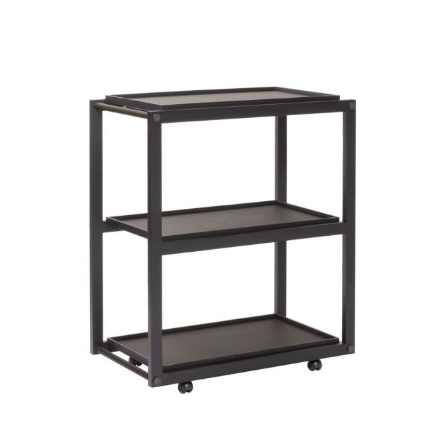 THREE LEVELS SERVING TROLLEY - JEREMY