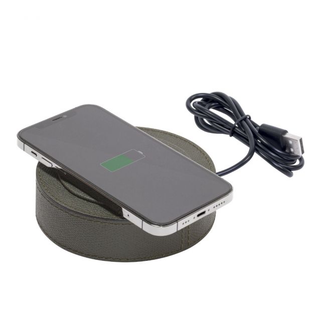 Fast charger covered in leather for all phones - NICK | Giobagnara