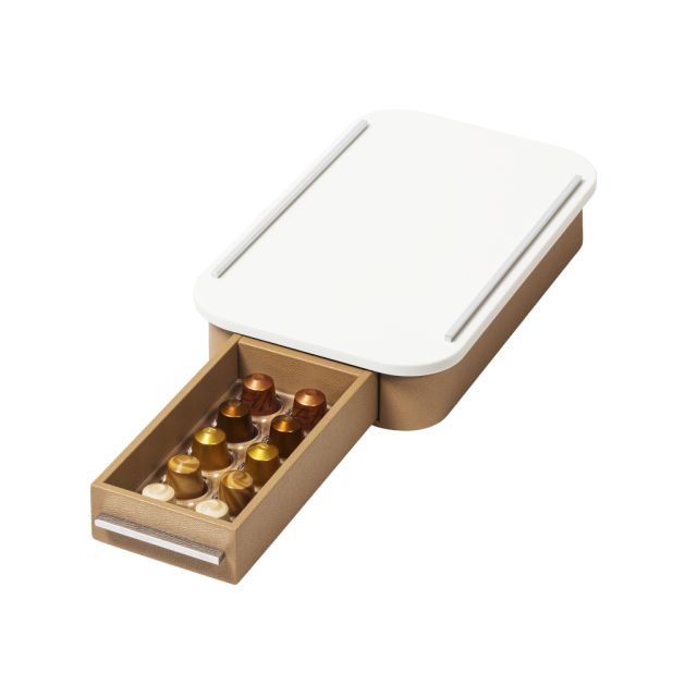 CORIAN COMPACT COFFEE DRAWER ORGANIZER CLASSIC CAPSULES - SAINT GERMAN