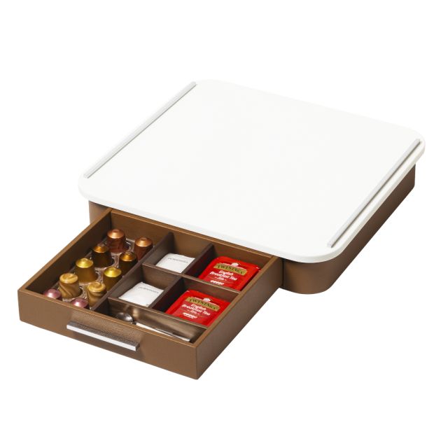 CORIAN COFFEE & TEA DRAWER ORGANIZER CLASSIC CAPSULES - SAINT GERMAN@141452IPX