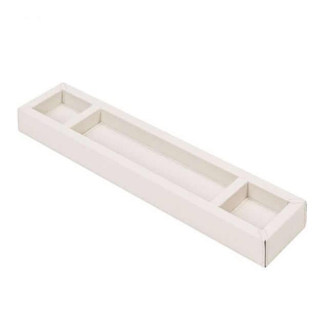 Pen holder  in calf leather scratch resistant stain resistant handmade - TREBIC | Giobagnara