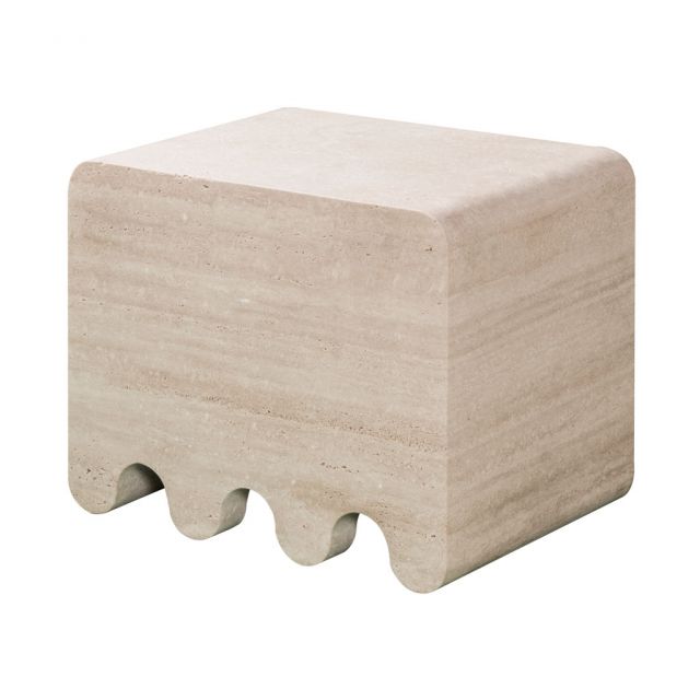 Marble Stool - Ossicle | Giobagnara