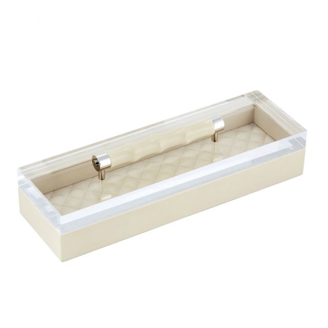 Diamonds long rectangular box - Lea | Giobagnara