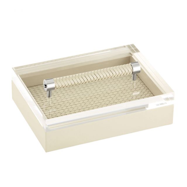 Handwoven rectangular box - Diana | Giobagnara