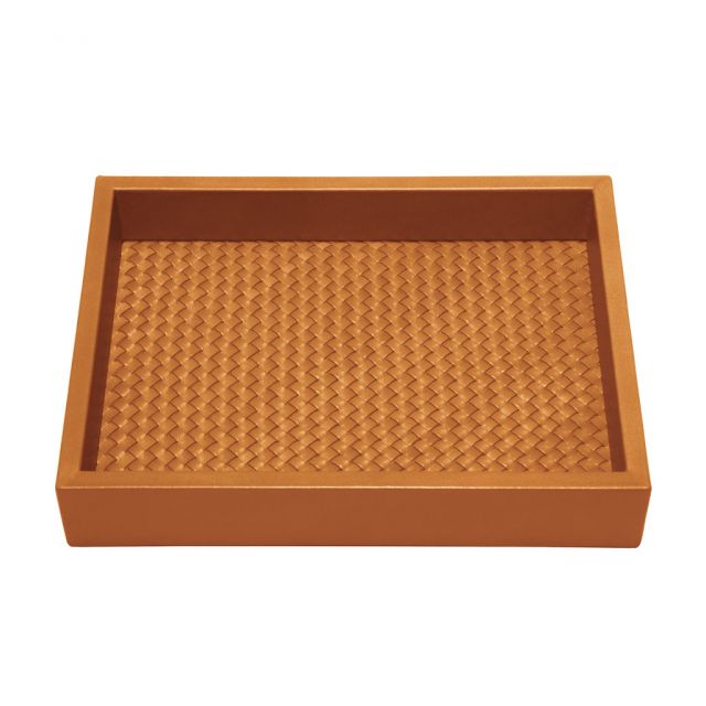 Handwoven rectangular valet tray - Febe | Giobagnara