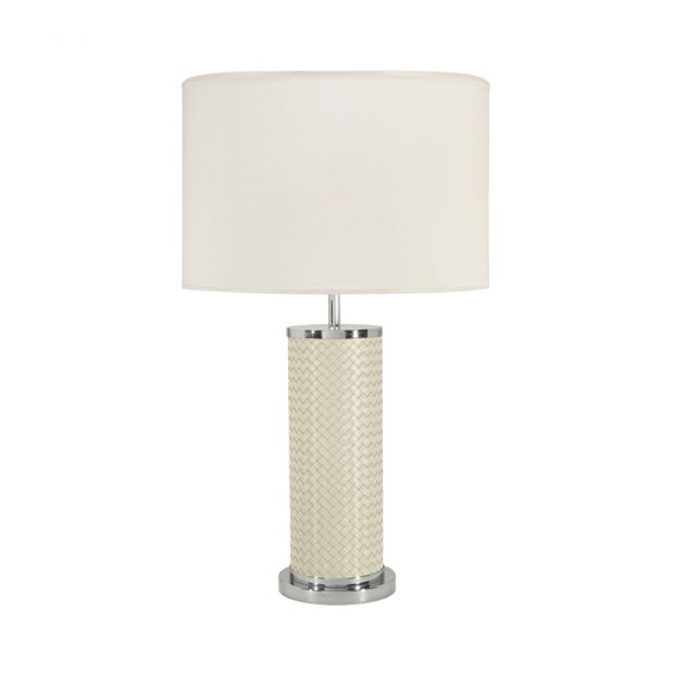 Handwoven table lamp - Flavia | Giobagnara