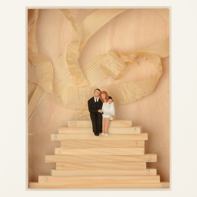 Three-dimensional Painting - WOOD WEDDING | Giobagnara Il Prato Venezia