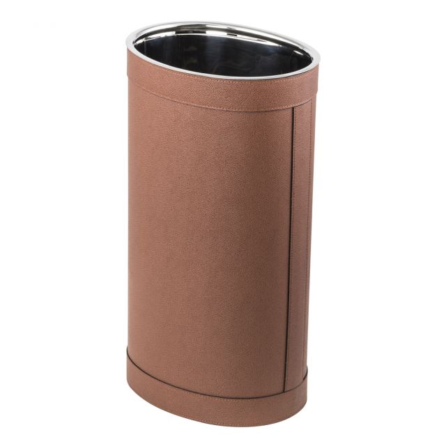 Umbrella stand in leather - Crosby | Gio Bagnara